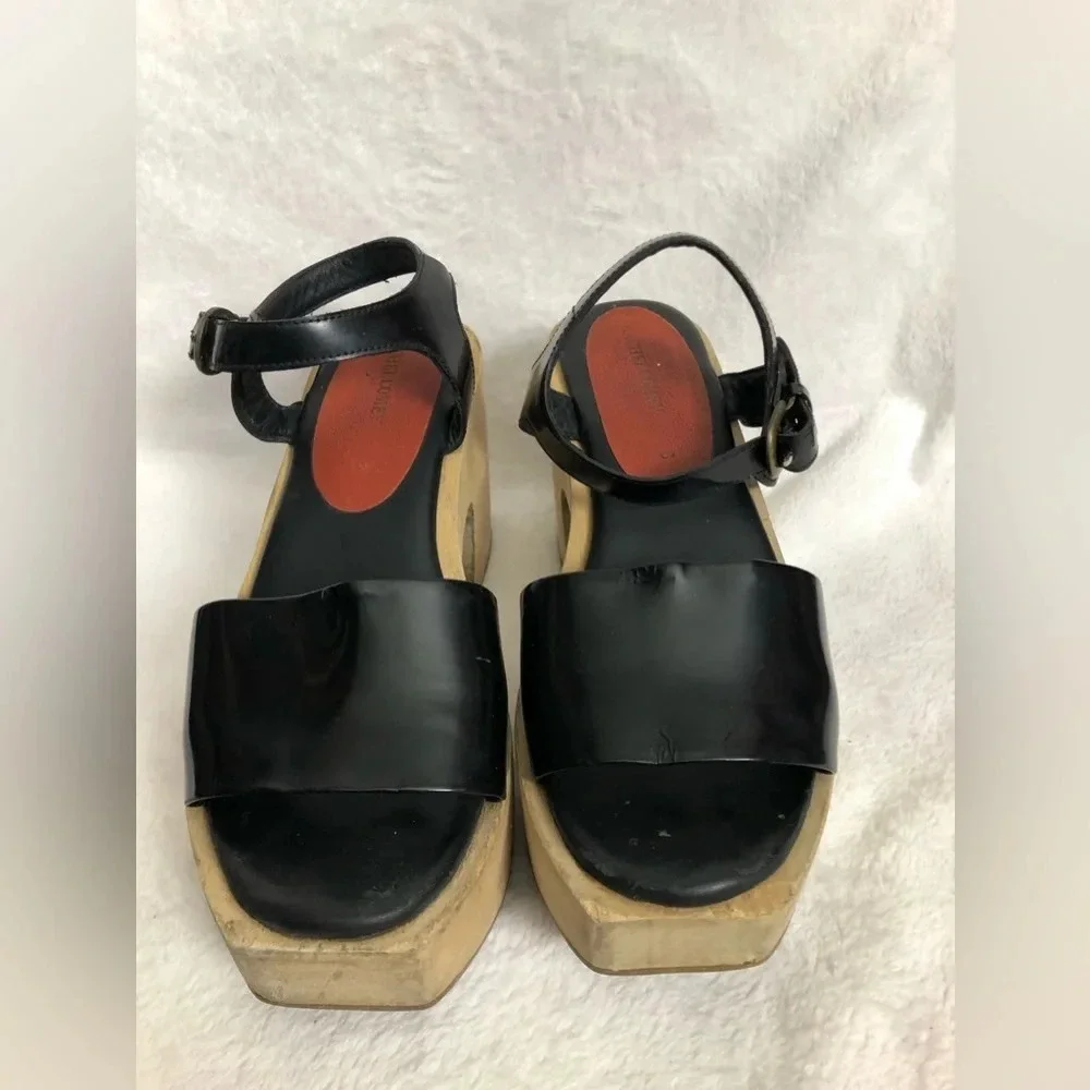 Rachel Comey Pearce Peep-toe Platform Heels Sandals Size 8